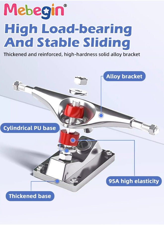 78*20cm Skateboard Set with Storage Bag and 6PCS Protect Gear, 7-ply Maple Deck Skate Board with Durable Deck and Smooth Wheels, Easy to Ride and Stop, Suitable for All Types of People