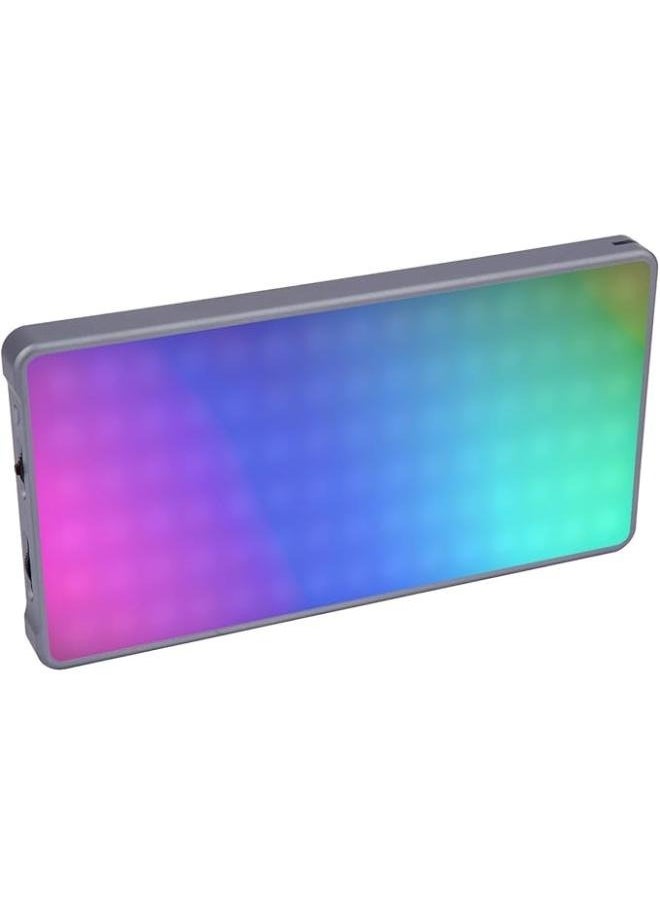 RGB LED Photography Fill Light PM-48 | Portable 360° Full-Color Dimmable Video Light Panel with Adjustable Brightness, Built-in Battery for Vlogging, YouTube, TikTok, Makeup & Live Streaming