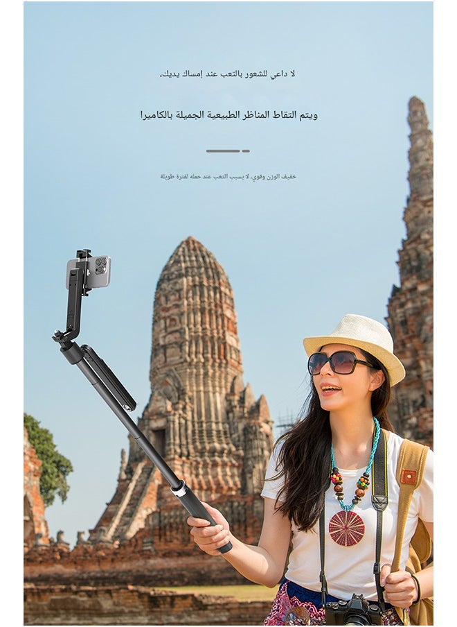 NEEWER New AI Cloud Eye Intelligent Face Follow-up Pan Head 360 Degree Rotating Mobile Phone Selfie Stick Telescopic Portable Live and Photo Artifact Bluetooth Tripod Floor Shooting Bracket