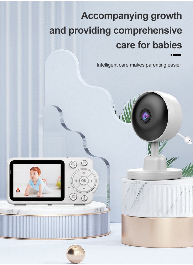 480P Smart HD Remote Baby Intercom Monitor 2.8
