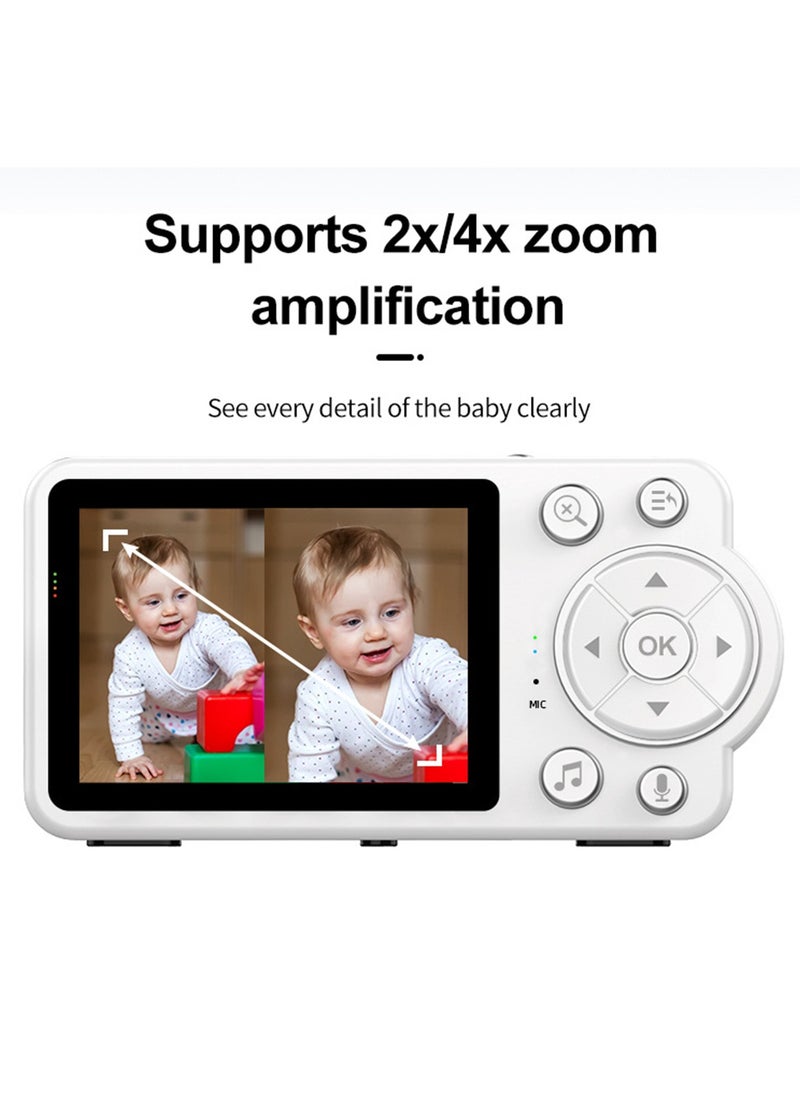 480P Smart HD Remote Baby Intercom Monitor 2.8
