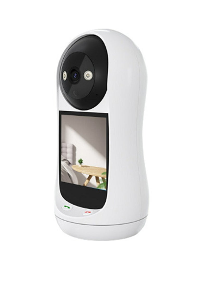 2MP Wireless Baby Monitor Two-Way Intercom Temperature Display Music Player Baby Care Device
