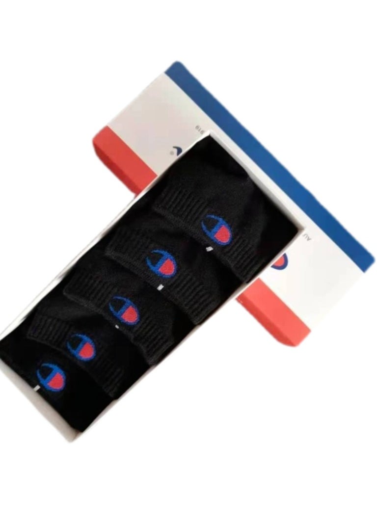 5 Pack Ankle Crew Socks