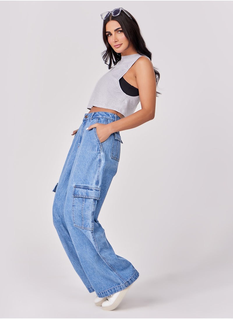Cargo Denim Pant