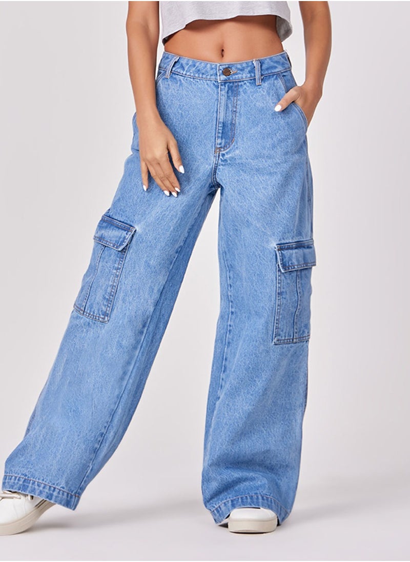 Cargo Denim Pant
