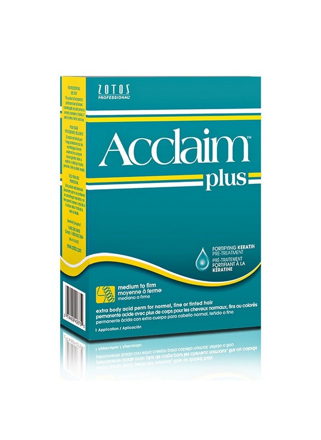 Zotos Acclaim Plus Extra Body Acid Perm Unisex Treatment 1 Application
