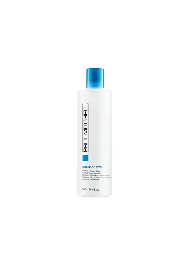 Paul Mitchell Shampoo Two, Clarifying, Removes Buildup, For All Hair Types, Especially Oily Hair