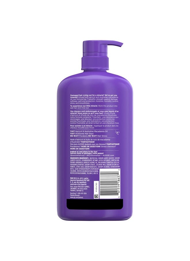 Aussie Total Miracle Shampoo, 30.4 Fluid Ounce, Pack of 4