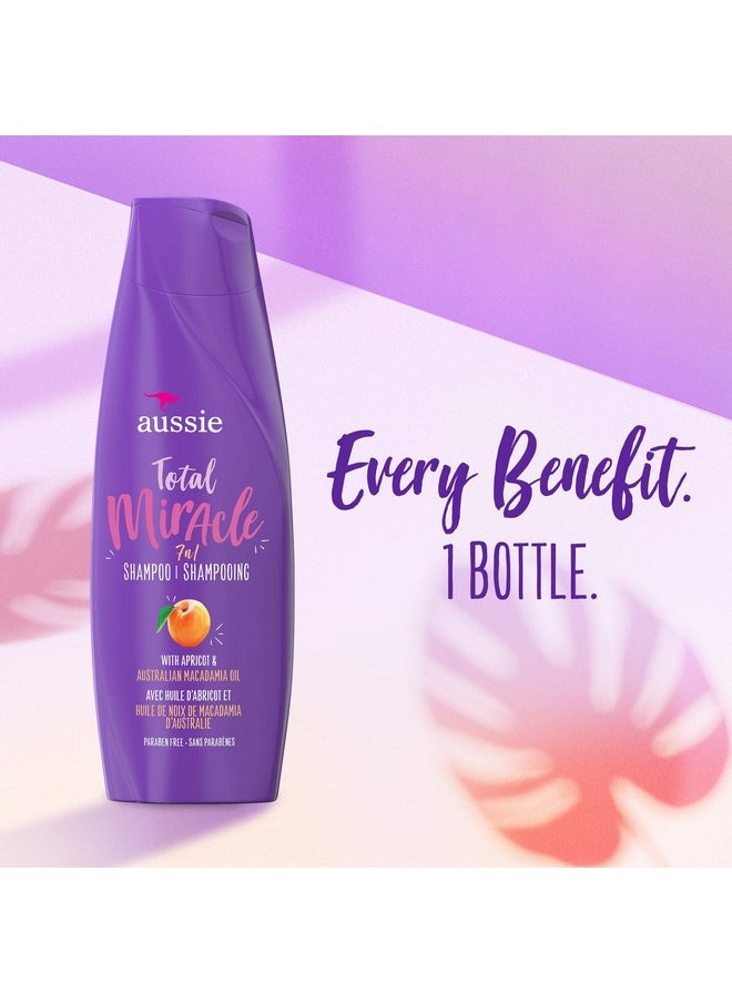 Aussie Total Miracle Shampoo, 30.4 Fluid Ounce, Pack of 4