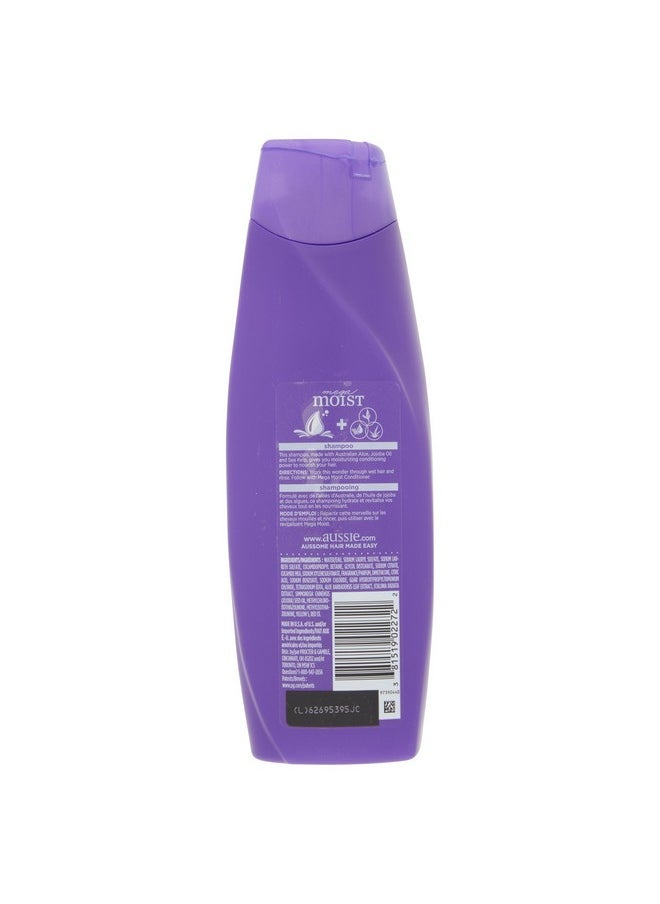 Aussie Mega Moist Shampoo 13.50 oz (packaging may vary)