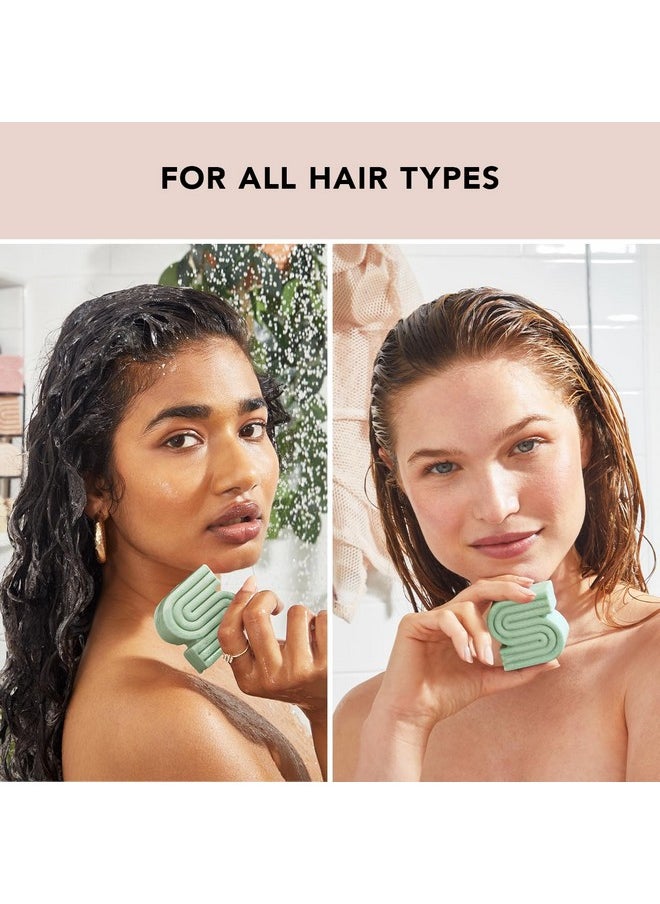 Kitsch Tea Tree & Mint Anti-Dandruff Shampoo Bar - Vegan, Natural, Paraben & Sulfate Free | For Itchy Scalp & All Hair Types | Made in US, 3.2oz
