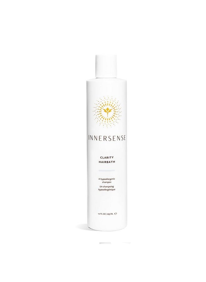 INNERSENSE Organic Beauty - Natural Clarity Hypoallergenic Hairbath | Non-Toxic, Cruelty-Free Haircare (10 fl oz | 295 ml)
