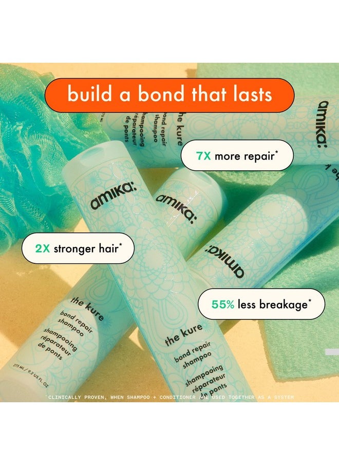 amika the kure bond repair shampoo, 275ml