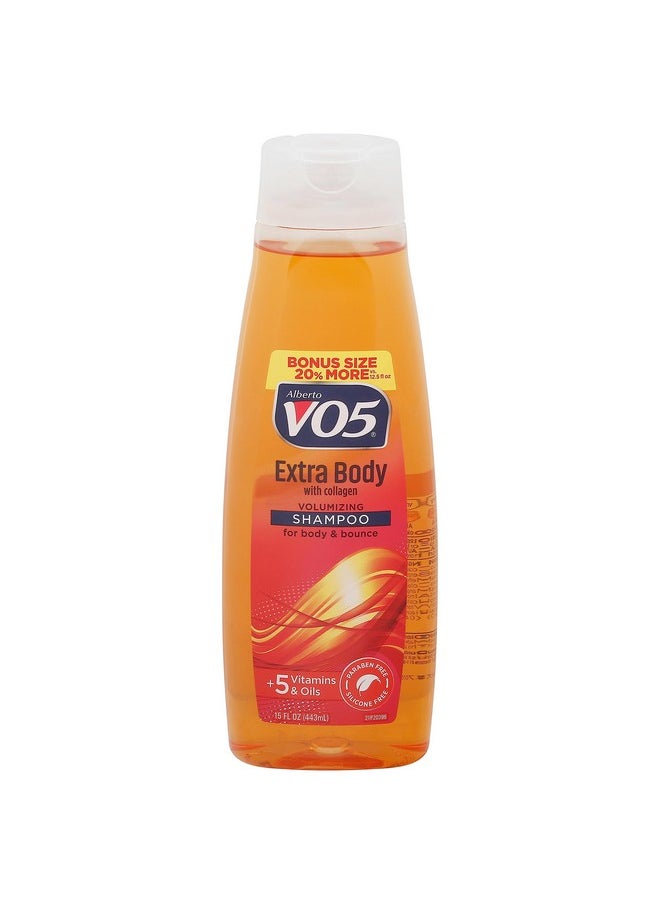 Alberto VO5 Extra Body Volumizing Shampoo, 15 Ounce