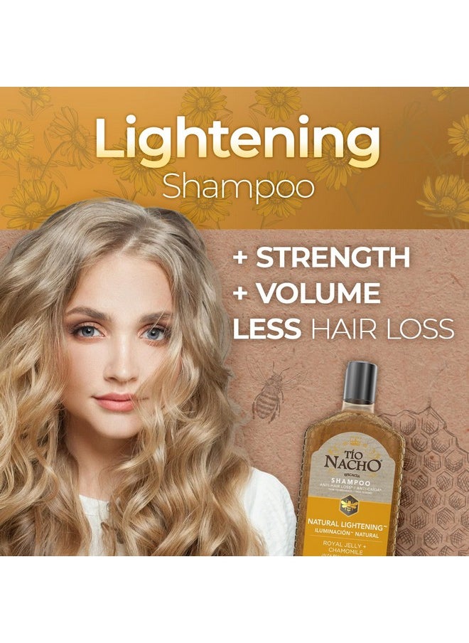 Tio Nacho Natural Lightening and Volumizing Shampoo with Royal Jelly and Chamomile, 14 Ounces