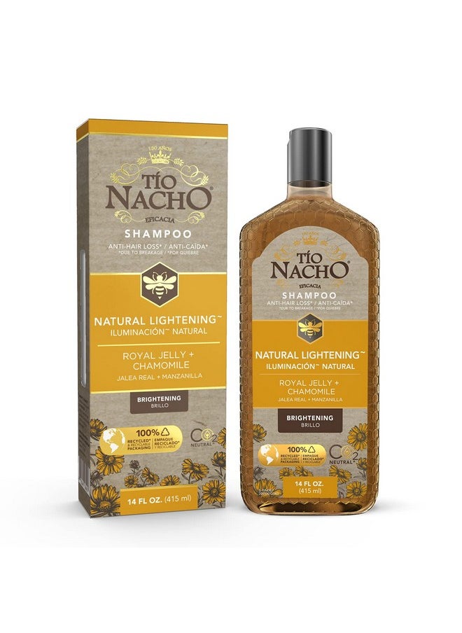 Tio Nacho Natural Lightening and Volumizing Shampoo with Royal Jelly and Chamomile, 14 Ounces