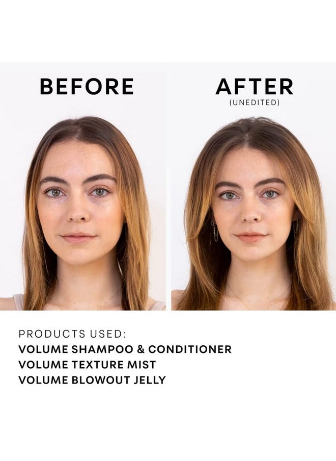 NATURELAB. TOKYO Perfect Volume Shampoo: Hair Volumizer, Build Lift, and Body to Flat, Fine, or Limp Hair I 11.5 FL OZ / 340ml