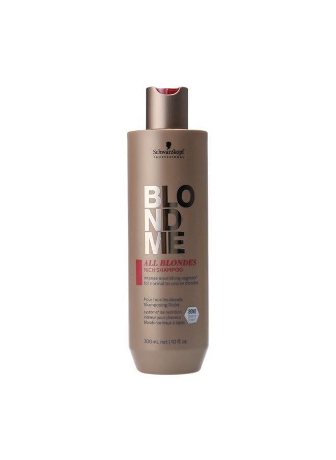 BlondMe All Blondes Rich Shampoo, 10-Fluid Ounce, Clear (2631929)