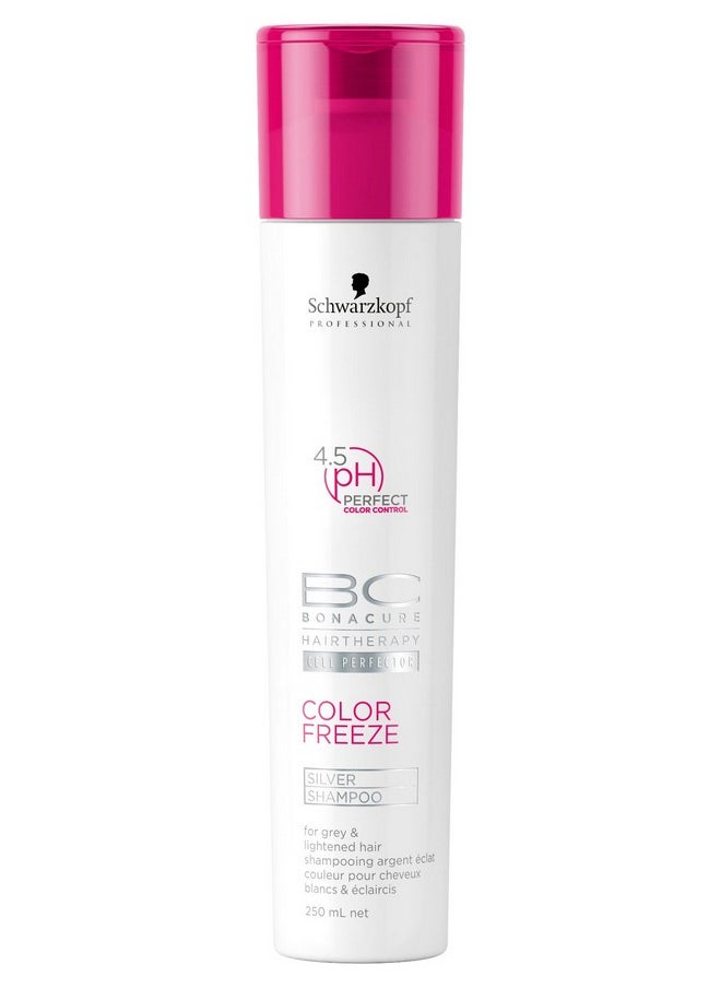 BC Bonacure COLOR FREEZE Silver Shampoo, 8.5-Ounce