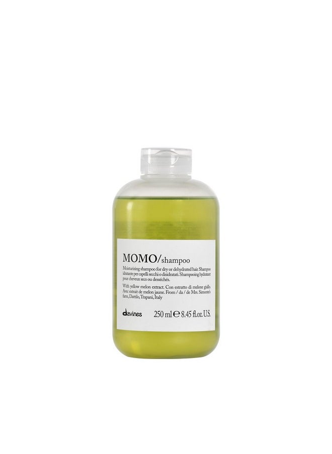 Davines Momo Moisturizing Shampoo for Dry and Dehydrated Hair, 8.45 Ounce