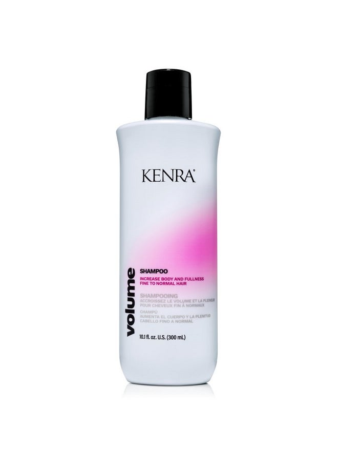 Kenra Volume Shampoo | Creates Body, Bounce & Fullness | Increases Volume up to 45% | Adds Shine | Color Safe | Fine To Normal Hair | 10.1 fl. oz.