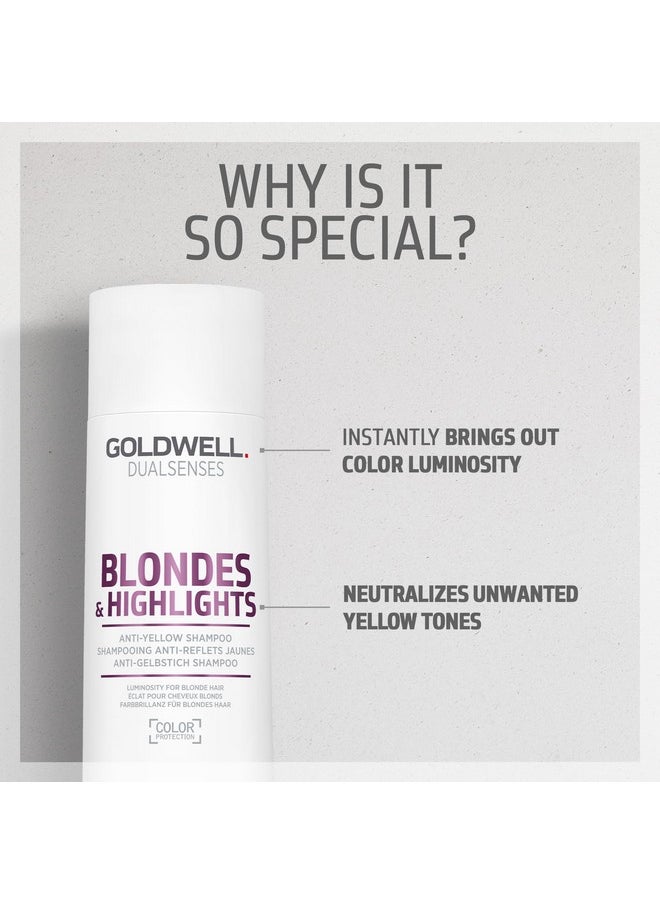 Goldwell Dualsenses Blondes & Highlights Anti-Yellow Shampoo 300mL