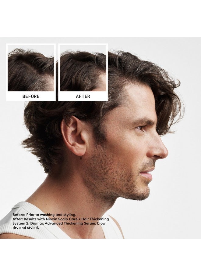 Nioxin Scalp + Hair Thickening System 2 Shampoo, For Natural Hair with Progressed Thinning, 33.8 fl oz (Packaging May Vary)
