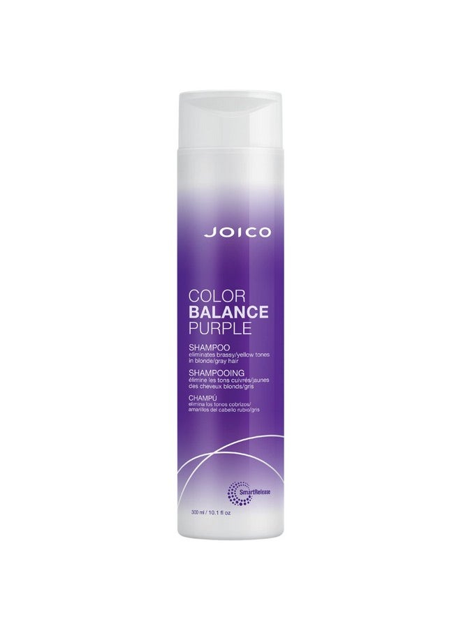 Joico Color Balance Purple Shampoo for Cool Blonde and Gray Hair 10.1 Fl Oz