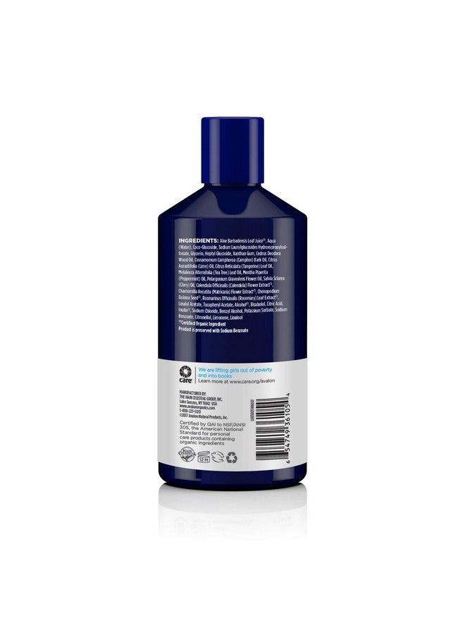 Avalon Organics Therapy Scalp Normalizing Shampoo, Tea Tree Mint, 14 Oz