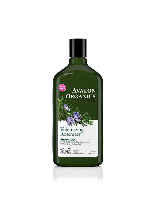 Avalon Organics Shampoo Volumizing Rosemary, 11 oz