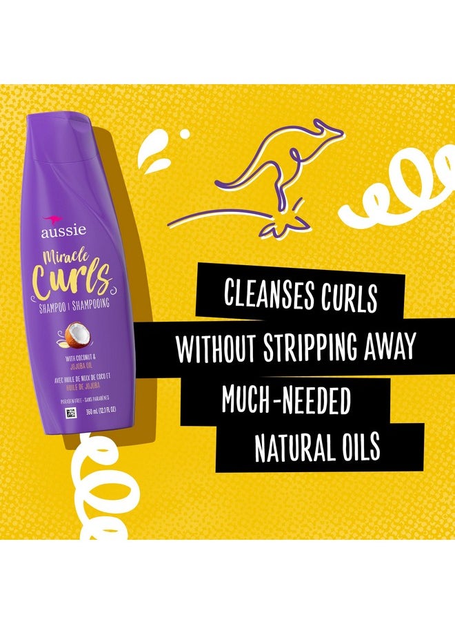 Aussie Shampoo Miracle Curls, 12.1 Ounce