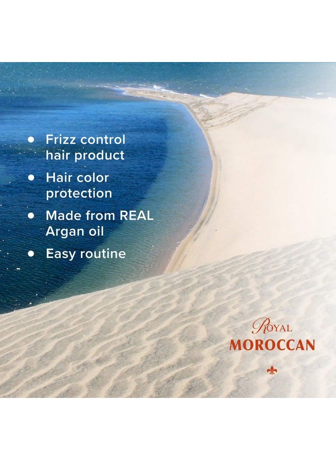 Royal Moroccan Sulfate Free Shampoo | Argan Oil Shampoo | Shampoo for Color Treated Hair | Moisturizing Shampoo Argan Oil Hair Products (300 ml 10.14 oz)