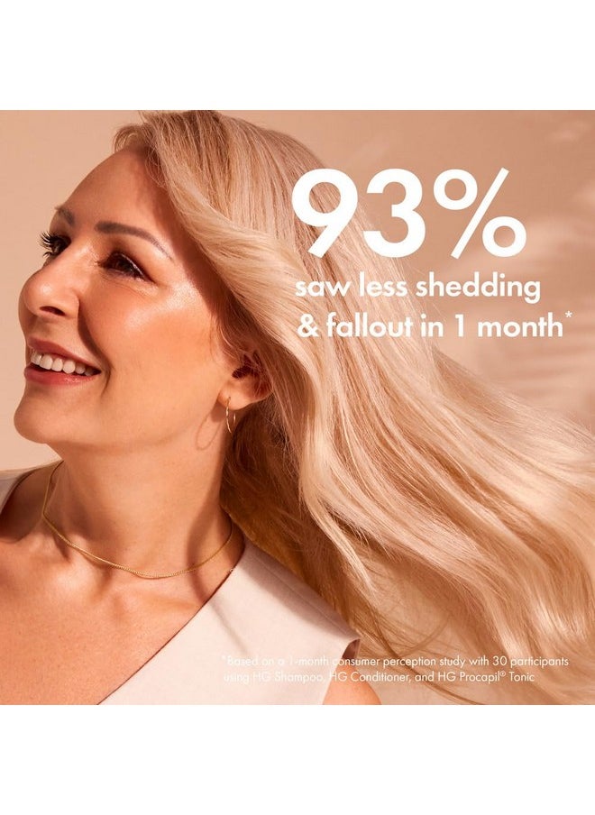 BondiBoost HG Shampoo 10.14 fl oz - Improves Appearance for Thinning Hair - Volumizing Formula - Hydrating + Nourishing - Sulfate + Paraben Free, for Women + Men - Vegan/Cruelty-Free - Australian Made