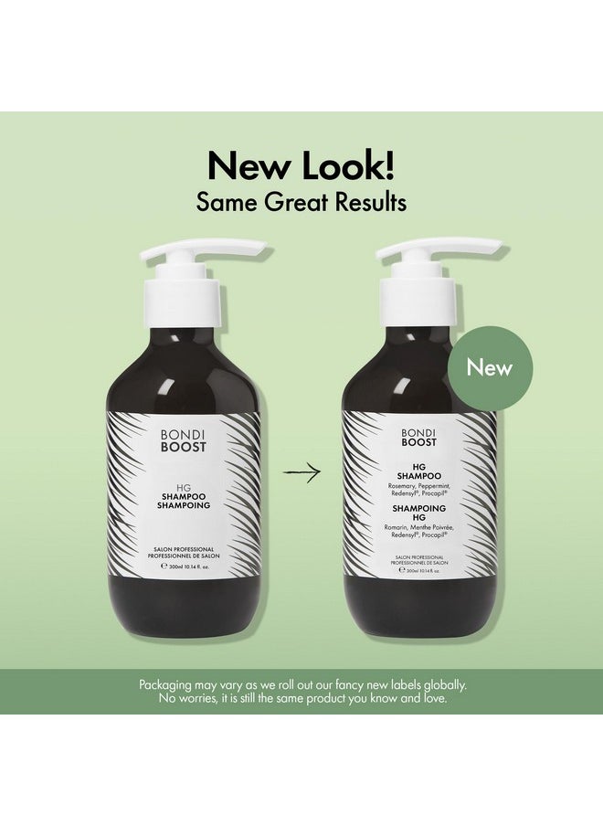 BondiBoost HG Shampoo 10.14 fl oz - Improves Appearance for Thinning Hair - Volumizing Formula - Hydrating + Nourishing - Sulfate + Paraben Free, for Women + Men - Vegan/Cruelty-Free - Australian Made