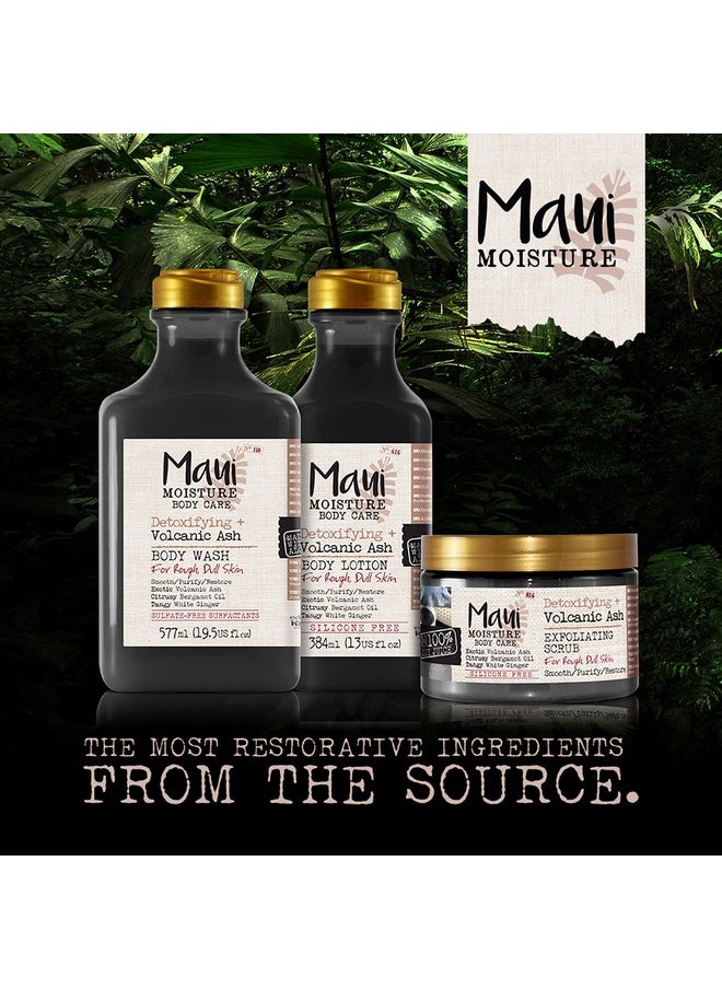 Maui Moisture Moisture Detoxifying + Volcanic Ash Conditioner - black , 13 Fl Oz