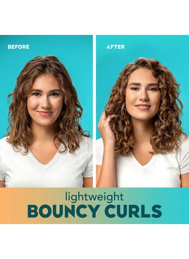 OGX Lightweight + Coconut Fine Curls Shampoo, Lightweight, Shampoo for Curly Hair, Coconut Water Shampoo, Flaxseed Oil, Citrus Oil, 13 Fl Oz