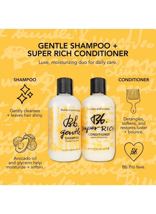 Bumble and bumble. Gentle Shampoo For Every Day | Hydrating + Shine | Curly, Wavy, Straight, 8.5 Fl Oz