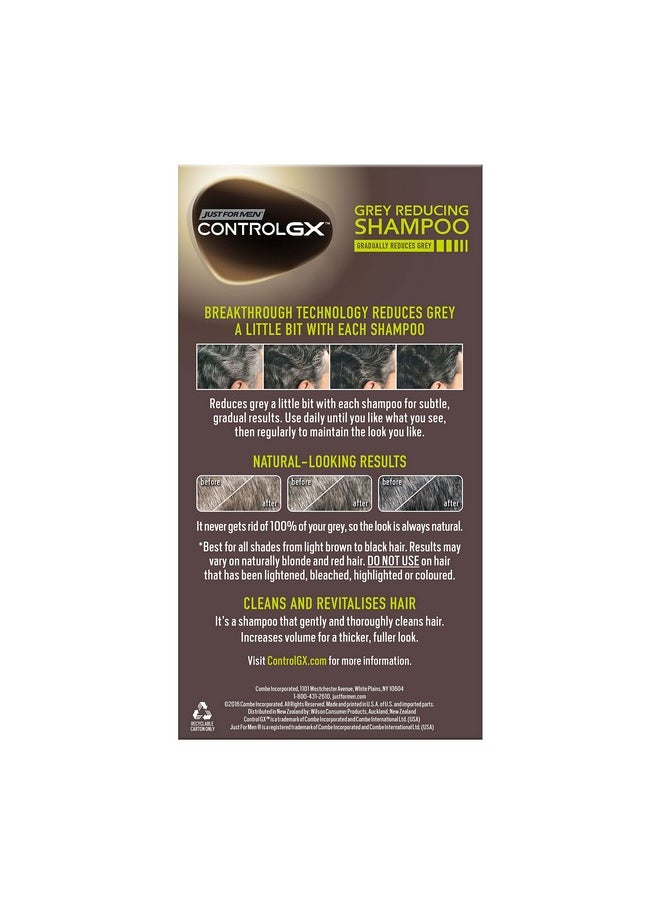 Just For Men Control GX Grey Reducing Shampoo, 5 Fluid Ounce