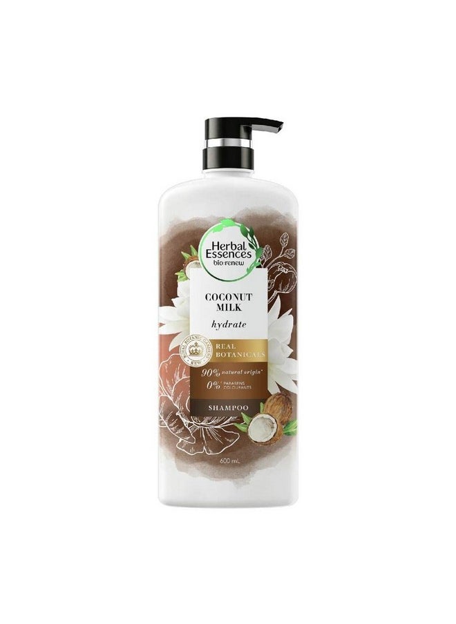 Herbal Essences Shampoo with Coconut Milk, Hydrating, Bio:Renew, 20.2 Fl Oz