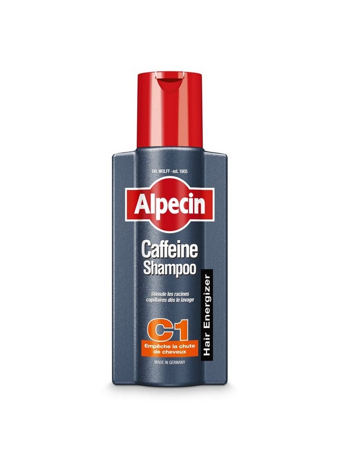 Alpecin C1 Caffeine Shampoo, 8.45 fl oz, Cleanses the Scalp to Promote Natural Hair Growth, Leaves Hair Feeling Thicker and Stronger