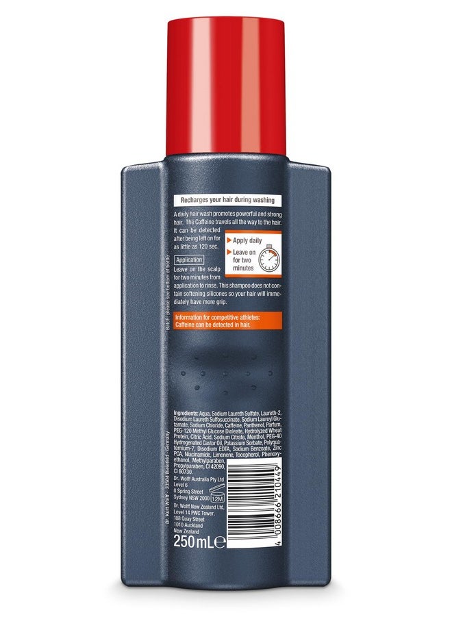 Alpecin C1 Caffeine Shampoo, 8.45 fl oz, Cleanses the Scalp to Promote Natural Hair Growth, Leaves Hair Feeling Thicker and Stronger