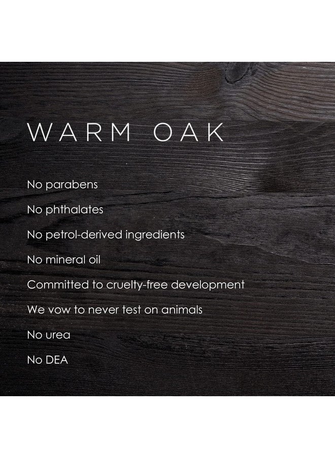 Gilchrist & Soames Warm Oak Shampoo - 9oz - Promotes Strong and Healthy Hair, All Hair Types, Zero Parabens, Sulfates, and Phthalates