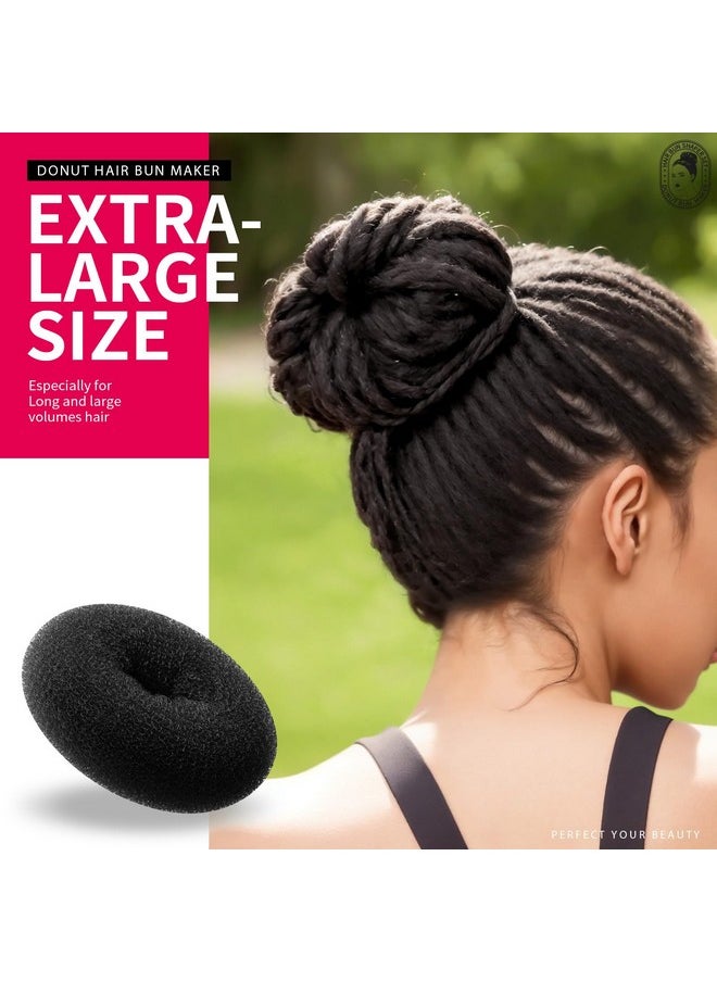 Teenitor Hair Styling Kit: 5 Bands, 20 Bobby Pins, 7 Chignons (2 Small, 2 Medium, 1 Large, 1 Extra-Large), Black