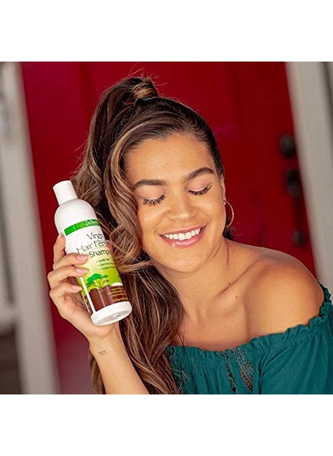 Virgin Hair Fertilizer Shampoo. Helps Reduce Breakage, Promote Healthy hair Dry Scalp and Dandruff. Natural Hair Product Contains Jojoba Seed Oil, Honey Extract, Aloe Vera