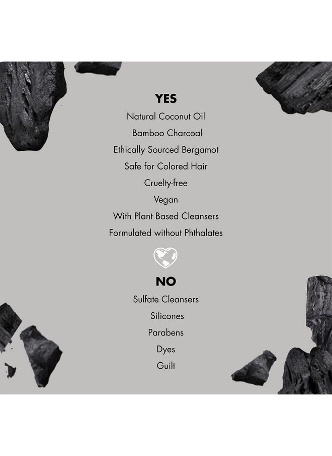 Love Beauty And Planet Clarifying Shampoo Delightful Detox Charcoal & Bergamot Vegan, Paraben & Sulfate & Silicone & Cruelty Free, Coconut, 13.5 Fl Oz