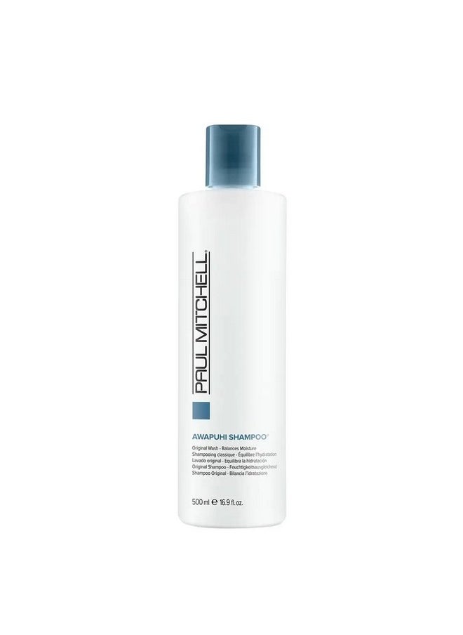 Paul Mitchell Awapuhi Shampoo, Original Wash, Balances Moisture, For All Hair Types, 16.9 Fl Oz