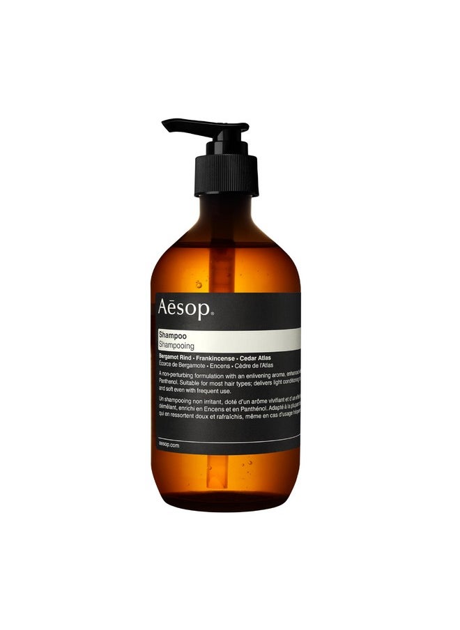 Aesop Shampoo | Enlivening Shampoo For Soft, Shiny, Fragrant Hair | With Frankincense and Panthenol | 16.9 oz