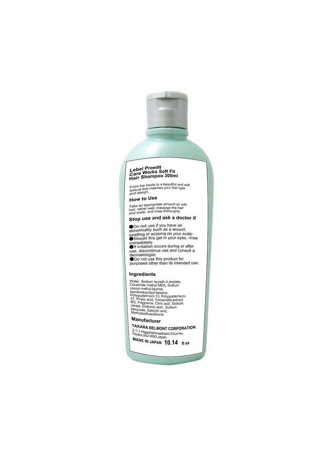 Lebel Proedit Care Works Shampoo Soft Fit - 300ml