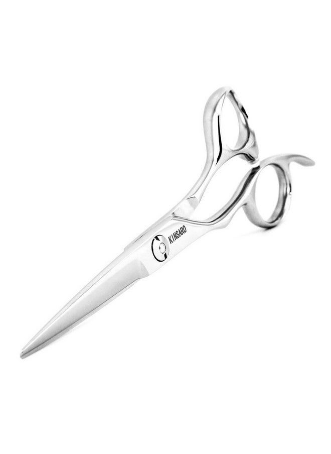 Hair Scissors left hand 5.5 Inch Hair Shears Left Hand Hair Cutting Scissors Lefty Barber Shears Left Handed KINSARO