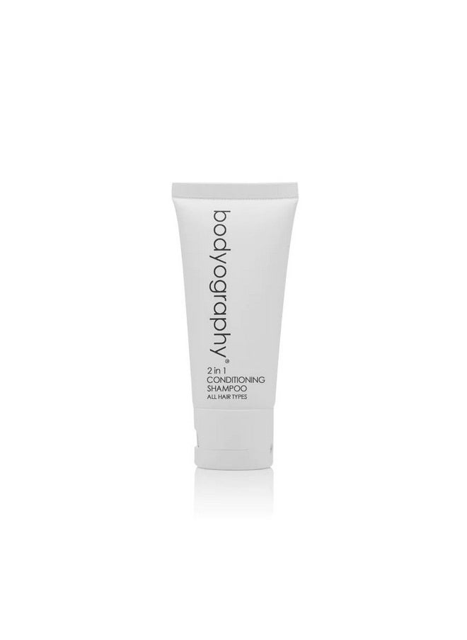 World Amenities Bodyography blanc 2 in 1 Conditioning Shampoo 40ml Tube w/Flip Top Cap